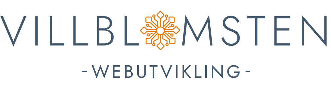 Logo of Villblomsten Webutvikling